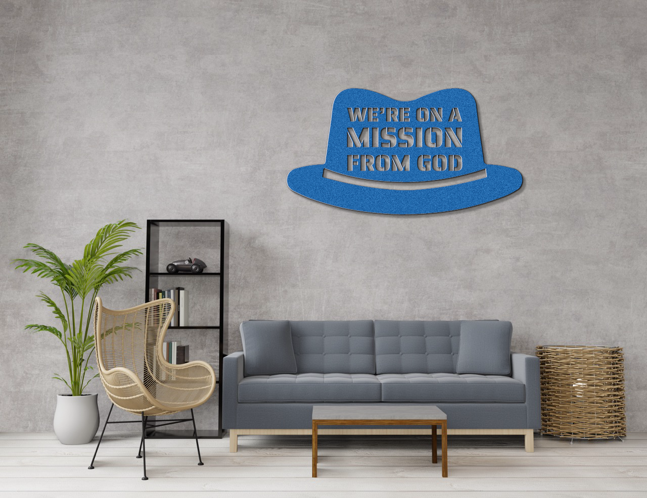 Blues Brothers - Metal Wall Sign - 12" to 36"