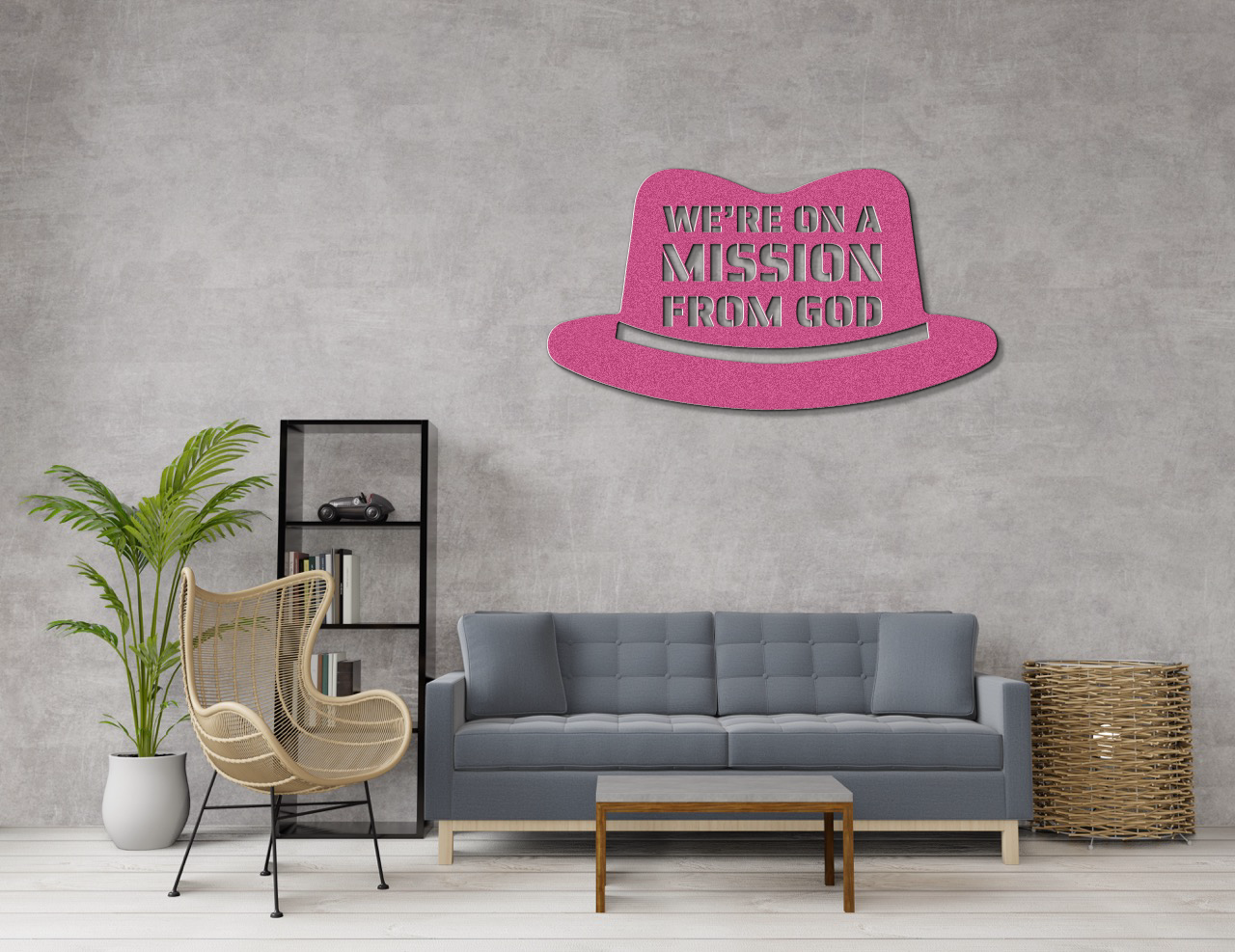 Blues Brothers - Metal Wall Sign - 12" to 36"